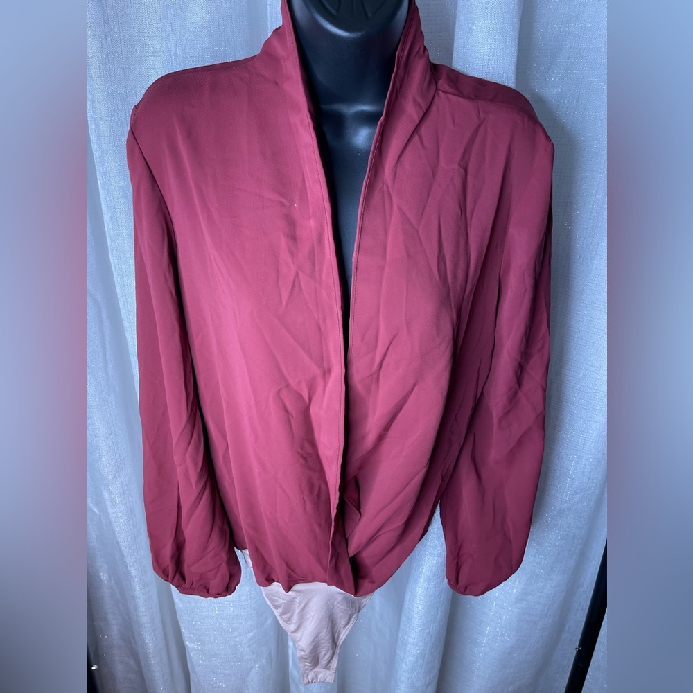 Amanda Uprichard Long Sleeve Hera Bodysuit